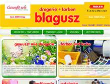 Tablet Screenshot of blagusz.at